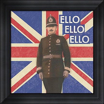 Framed Plucky Brits III Print