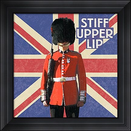 Framed Plucky Brits IV Print