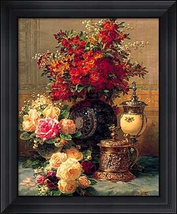 Framed Summer Buffet I Print