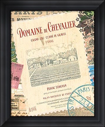 Framed Wine Tour II Print