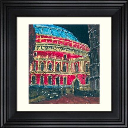 Framed Late Night Performance, Royal Albert Hall, London Print