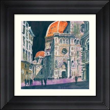 Framed Santa Maria del Fiore, Florence Print