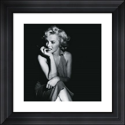 Framed Stay a While Print