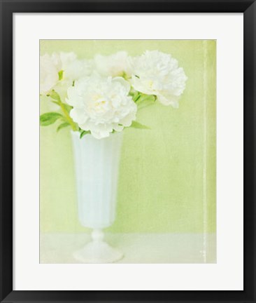 Framed Green Dream I Print