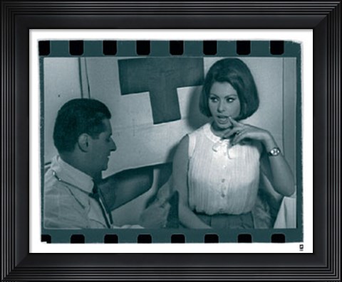 Framed Sophia Loren V Print