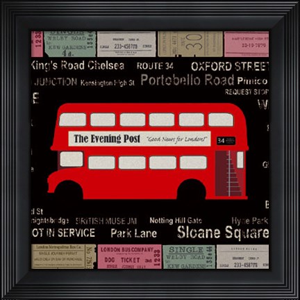Framed Ticket Please I Print