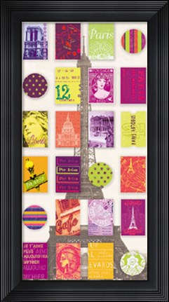 Framed Paris Break Print