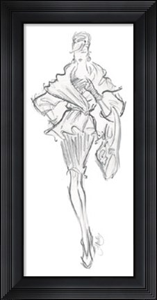 Framed Executive Women III Print