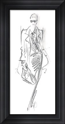 Framed Executive Women V Print