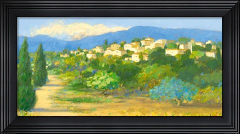 Framed Into the Hills II Print