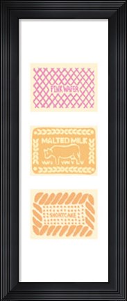 Framed Biscuit Composite II Print