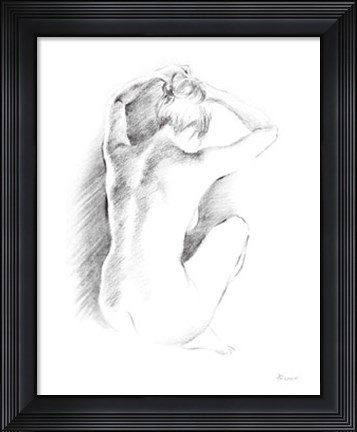Framed Morning I Print
