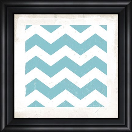 Framed Chevron IV Print