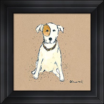 Framed Doggy Tales II Print