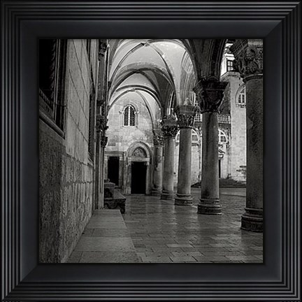 Framed Old Town III Print