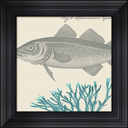 Framed Sea and Shore II Print