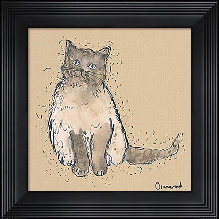 Framed Kitty Tales IV Print