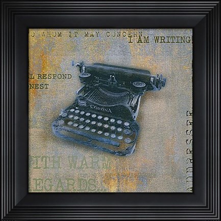 Framed From Me To You I Print