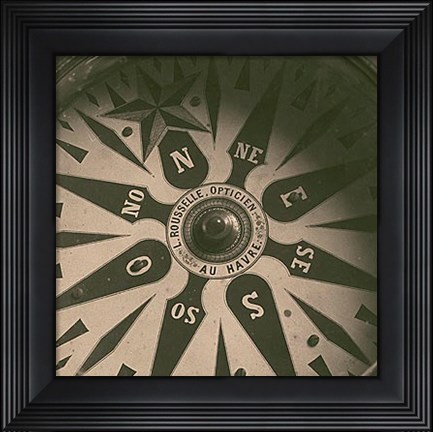 Framed Nautical Aspect II Print