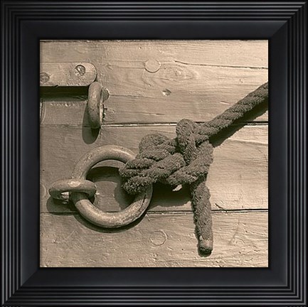 Framed Nautical Aspect III Print