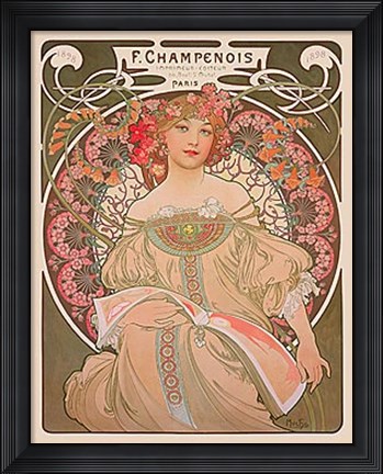 Framed Reverie, 1897 Print
