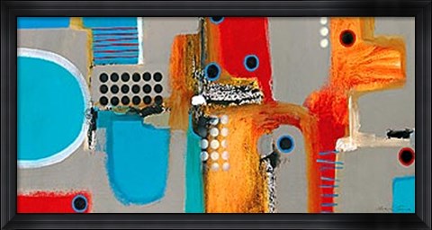 Framed Fairground Print