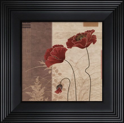 Framed Papavar I Print