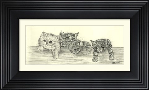 Framed Over The Fence II Print