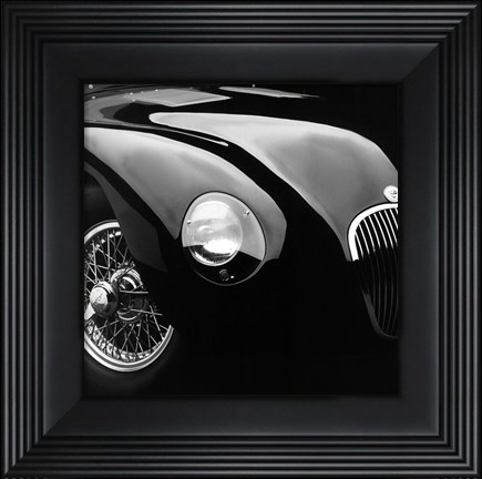 Framed Jaguar C-Type Print