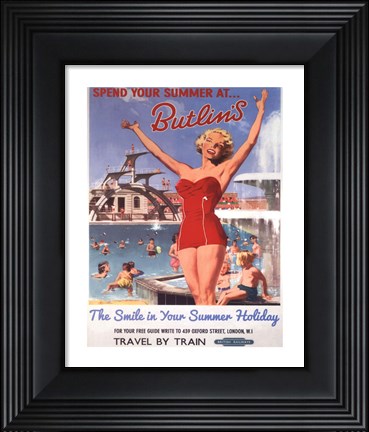 Framed Summer Holiday II Print