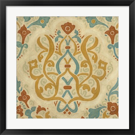 Framed Bombay Design I Print