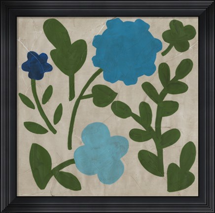 Framed Four Leaf Clover I Print