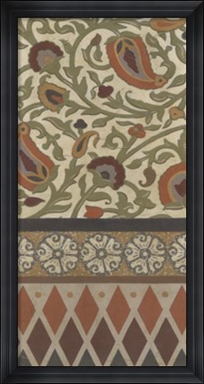 Framed Turkish Garden I Print