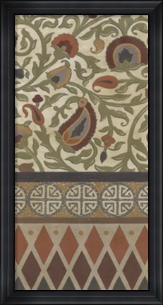 Framed Turkish Garden II Print