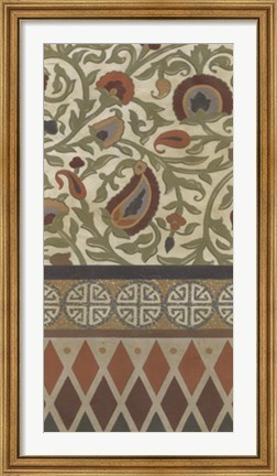 Framed Turkish Garden II Print
