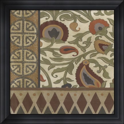 Framed Turkish Garden III Print