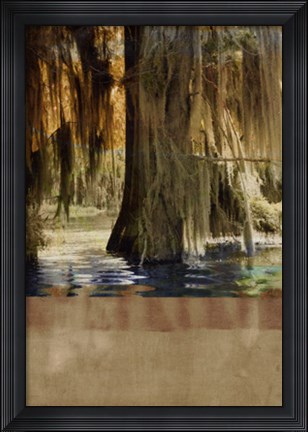 Framed Low Country Trees II Print