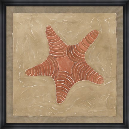 Framed Sandy Shore I Print