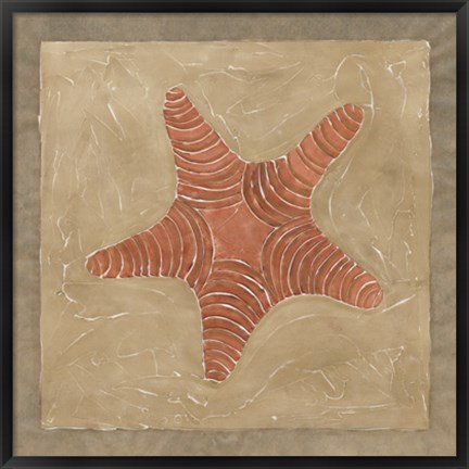 Framed Sandy Shore I Print