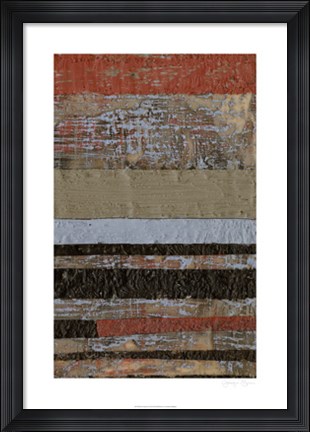 Framed Wax Textures II Print