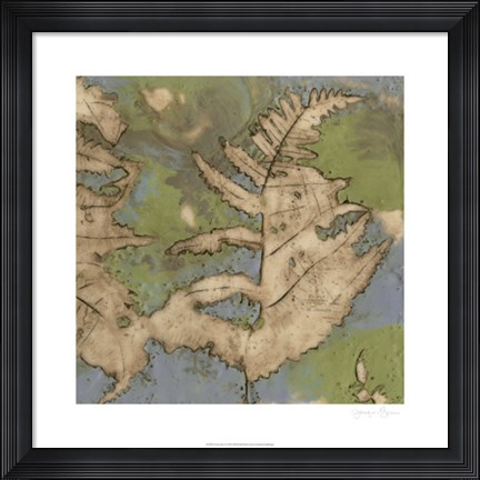 Framed Fern Lake I Print