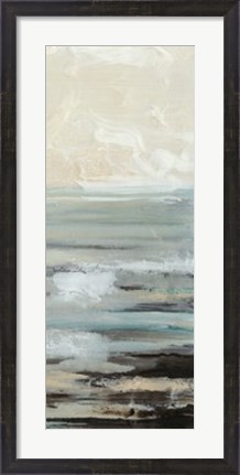 Framed Aqua Seascape IV Print