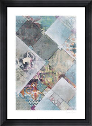 Framed New Plaid II Print