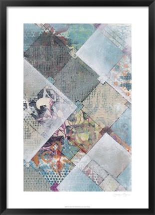 Framed New Plaid II Print
