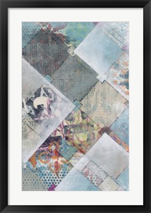 Framed New Plaid II Print