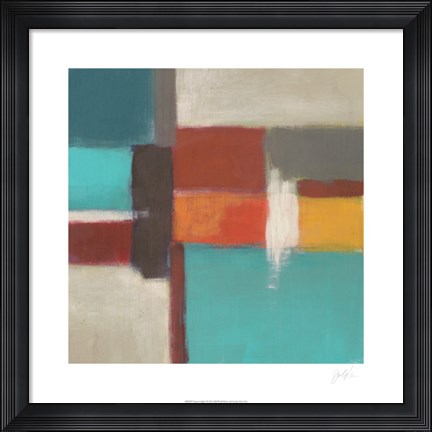 Framed Uptown Lights I Print