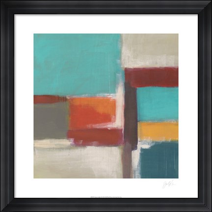 Framed Uptown Lights II Print