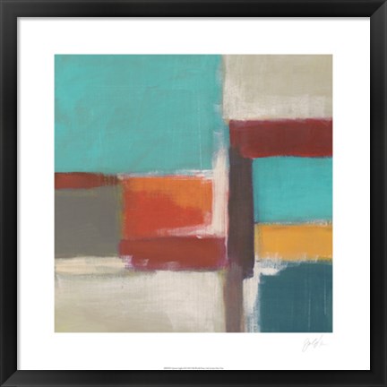 Framed Uptown Lights II Print