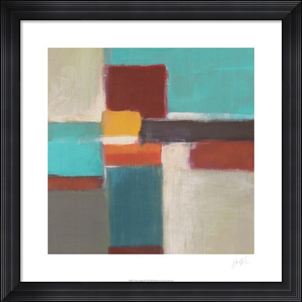 Framed Uptown Lights III Print