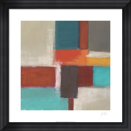 Framed Uptown Lights IV Print